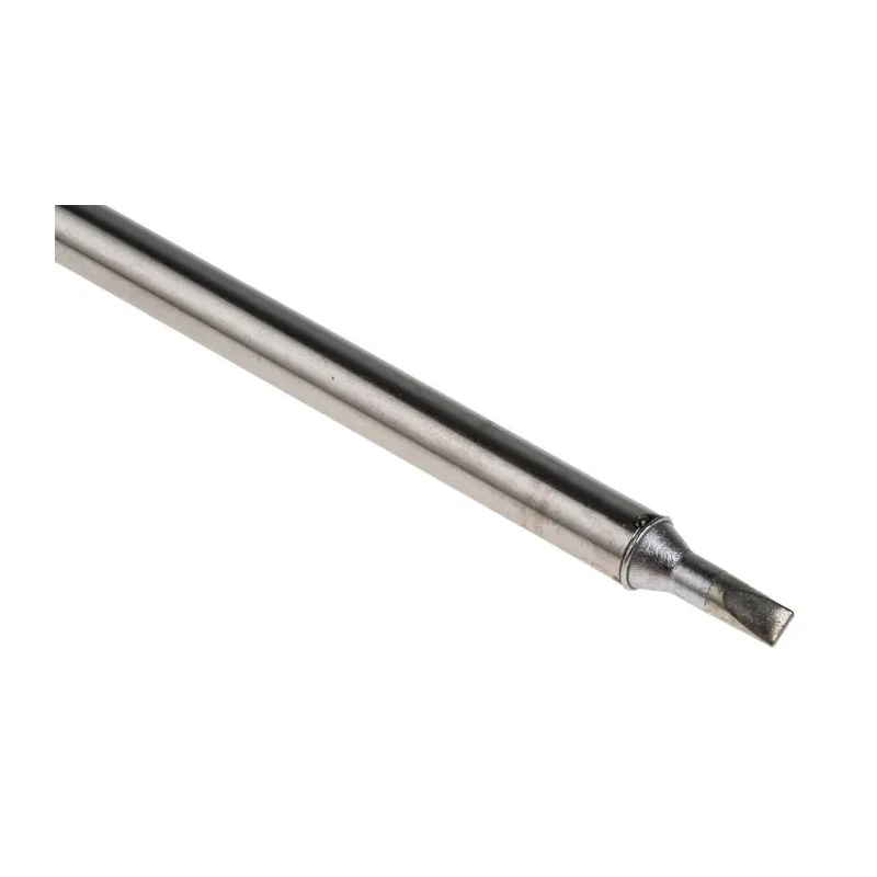 Metcal 2.5 mm Chisel 30° Tip Angle 9.9 mm Length Soldering Iron Tip STTC-036