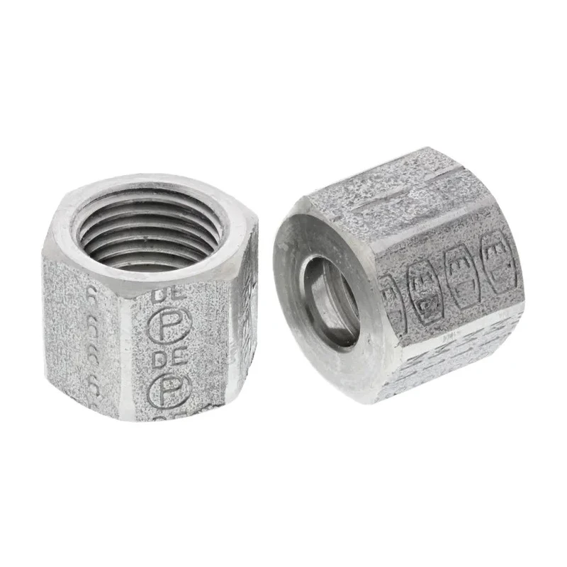 Legris Stainless Steel Pipe Fitting Straight Hexagon Nut Metric 1810 06 00