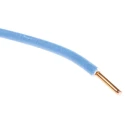 RS PRO 6491X Series Blue 1.5 mm² Hook Up Wire, 0 AWG, 100 m, Polyvinyl Chloride 139-161