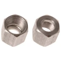 Legris Stainless Steel Pipe Fitting Straight Hexagon Nut Metric Threaded 80 bar 250°C 1810 08 00