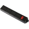 RS PRO 4 Socket Type G British Trailing Socket 230V, 13A Durable Nylon Jacket 296-3559