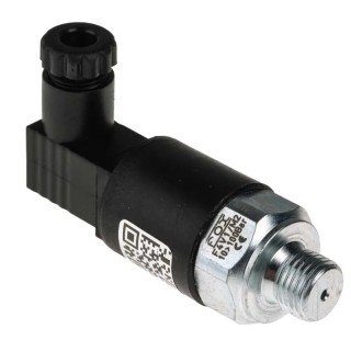 RS PRO Adjustable Pressure Switch NC 10 bar to 100 bar Positive Pressure 250V AC 500mA IP65 Italy 297-0074