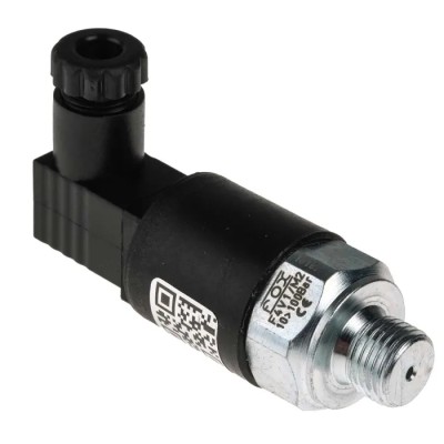 RS PRO Adjustable Pressure Switch NC 10 bar to 100 bar Positive Pressure 250V AC 500mA IP65 Italy 297-0074