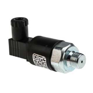 RS PRO Adjustable Pressure Switch NC 20 bar to 300 bar, 1/4 in Port Size, 250V AC, 500mA Current, Steel Construction 297-0080
