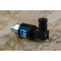 RS PRO Adjustable Pressure Switch NC 20 bar to 300 bar, 1/4 in Port Size, 250V AC, 500mA Current, Steel Construction 297-0080