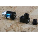 RS PRO Adjustable Pressure Switch NC 20 bar to 300 bar, 1/4 in Port Size, 250V AC, 500mA Current, Steel Construction 297-0080