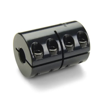 Ruland Rigid Shaft Coupling Black Oxide Steel Clamp Style 34 mm OD 200 Nm Torque MCLX-14-14-F
