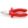 Knipex Combination Plier 1-Piece Insulated Special Quality Tool Steel Chrome Plated 160mm VDE 1000V Approved 03 07 160