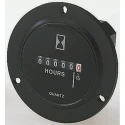Kubler 6 Digit Counter HR 76.1, Round Facia, IP65 Waterproof Rated, Quartz Controlled Stepper Motor 0.135.100.301