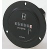 Kubler 6 Digit Counter HR 76.1, Round Facia, IP65 Waterproof Rated, Quartz Controlled Stepper Motor 0.135.100.301