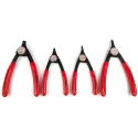 Stanley 4-Piece Convertible Circlip Plier Set Hardened Steel with Air-Cushioned Handles 360C