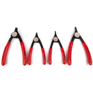 Stanley 4-Piece Convertible Circlip Plier Set Hardened Steel with Air-Cushioned Handles 360C