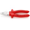 Knipex 1-Piece Combination Plier 200mm Overall VDE/1000V Insulated Special Quality Tool Steel Chrome Plated 03 07 200