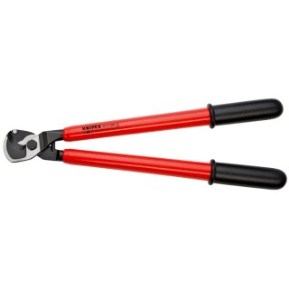 Knipex VDE/1000V Approved Cable Shear 500mm Length Vanadium Steel Jaw Aluminium Tube Handle 95 17 500