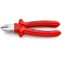 Knipex VDE/1000V Approved Diagonal Side Cutter 180mm with Bevel Cutting Edge 70 07 180