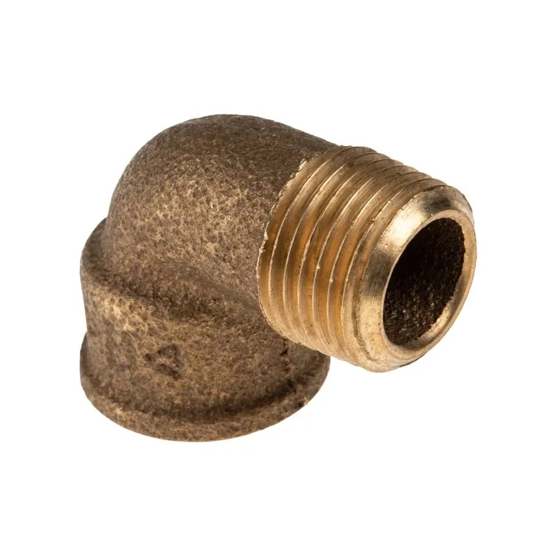 RS PRO Brass 90° Elbow Pipe Fitting Male BSPP 1/2 in to Female BSPP 1/2 in 297-2159