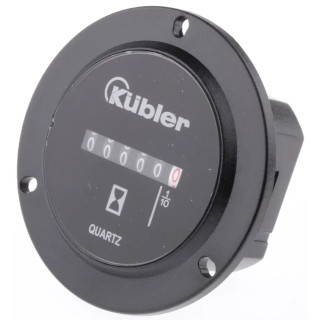 Kubler HR 76.1 6 Digit Counter Analogue Quartz Controlled Stepper Motor IP65 Rated 3.5mm Digit Height 0.135.100.302