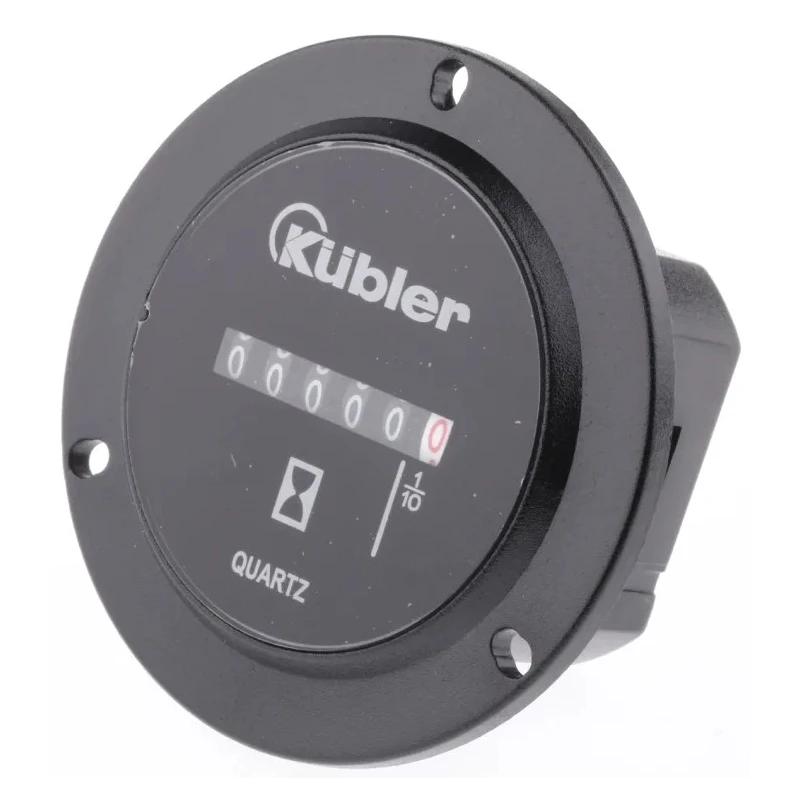 Kubler HR 76.1 6 Digit Counter Analogue Quartz Controlled Stepper Motor IP65 Rated 3.5mm Digit Height 0.135.100.302