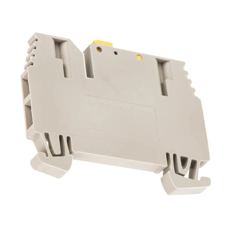 Weidmüller WTR Series Test Disconnect Terminal Block Brown 2.5mm² 1-Level Screw 1039900000