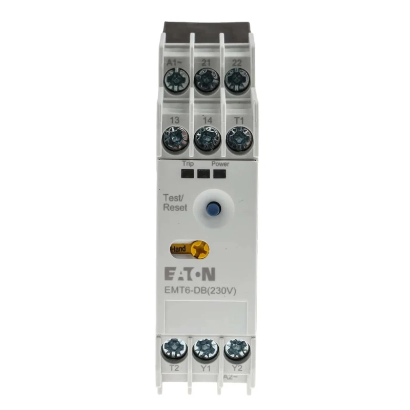 Eaton Overload Relay 1 NO/1 NC, 3A F.L.C, 3A Contact Rating, 2 W, 230V AC EMT6