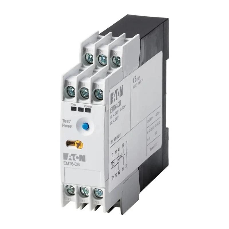 Eaton Overload Relay 1 NO/1 NC, 3A F.L.C, 3A Contact Rating, 2 W, 230V AC EMT6
