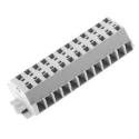 WAGO Terminal Strip 261 Series 2.5mm² Grey 1-Level Cage Clamp 261-112
