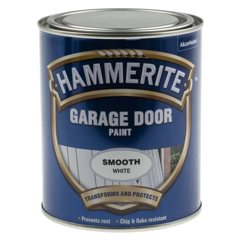 Hammerite Garage Door Enamel Paint in Gloss White, 750 ml 5092848