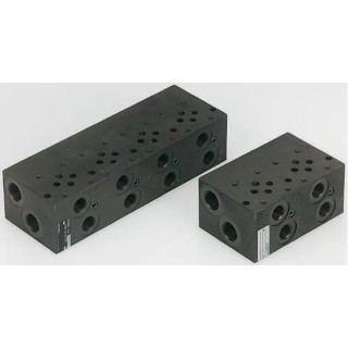 Bosch Rexroth Manifold Block 4 Stations Port Size 1/2 in Type HSR 06 R900172222