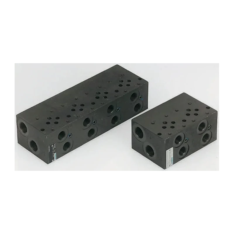 Bosch Rexroth Manifold Block 4 Stations Port Size 1/2 in Type HSR 06 R900172222