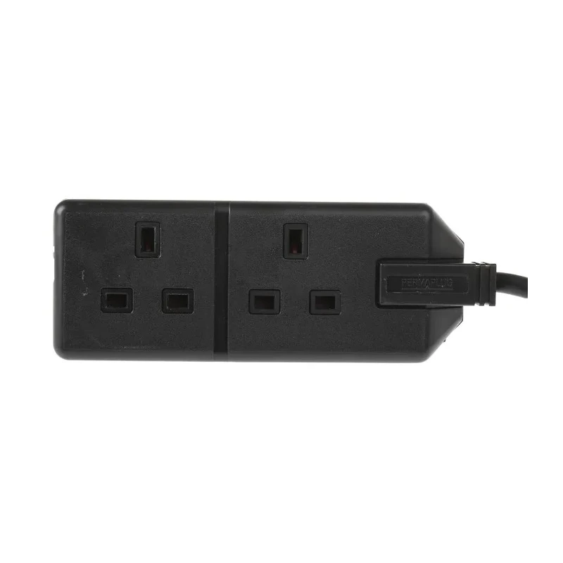 RS PRO Extension Lead 4 m Cable 2 Socket Type G Power Strip 240V 13A 296-3644