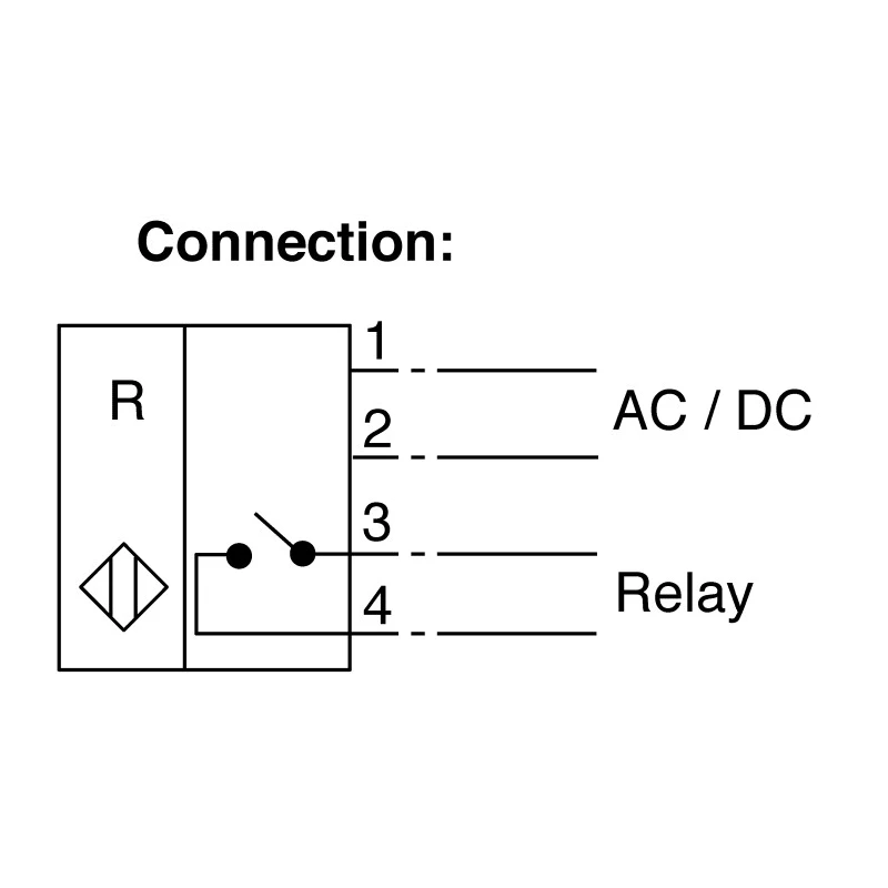 Pepperl + Fuchs Diffuse Photoelectric Sensor Block Sensor Relay Output Infrared LED 240V AC/DC IP67 RLK39-8-800/31/40A/116