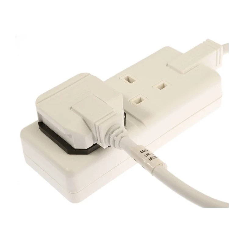 RS PRO 4 m 2 Socket Type G Extension Lead Power Strips 240V 13A 296-3650