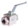 RS PRO Zinc Passivated Steel Hydraulic Ball Valve 2 Ports G Thread 350 bar Operating Pressure 297-5877