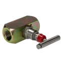 RS PRO In Line Mount Hydraulic Flow Control Valve, NPT Thread, 700 bar Pressure, 40L/min Flow Rate 297-5940