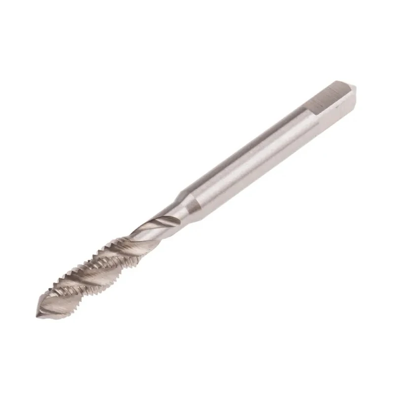 RS PRO Machine Threading Tap M5 Thread Metric Standard Spiral Flute HSS 58mm Length 0.8mm Pitch 152-025