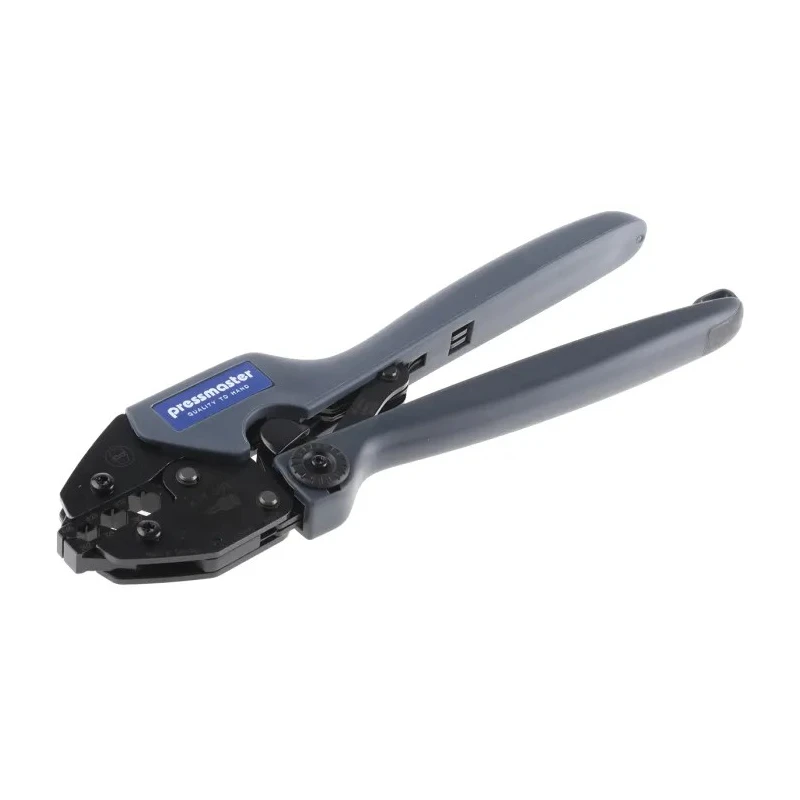 Pressmaster Hand Crimp Tool with Adjustable Ratchet, Ergonomic Komfort Design, Steel Frame, Sweden Origin 4300-2438