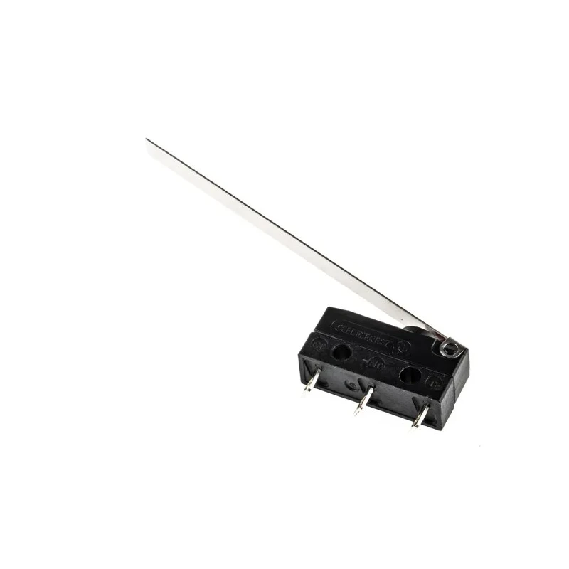 ZF Long Hinge Lever Micro Switch, Solder Terminal, 6A, 250 V AC, SPDT, IP6K7 DC1C-A1LD