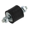 FIBET M4 x 10 mm Anti-Vibration Mount, Male to Male Bobbin, 24.6 daN Compression Load, 16 mm OD, 35 mm Height 1615VV10-60
