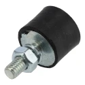 FIBET M6 x 18 mm Anti-Vibration Mount Male to Female Bobbin with 43.8 daN Compression, 20 mm OD, 33 mm Height 2015VD18-60
