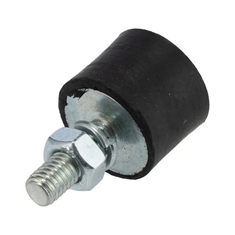 FIBET M6 x 18 mm Anti-Vibration Mount Male to Female Bobbin with 43.8 daN Compression, 20 mm OD, 33 mm Height 2015VD18-60