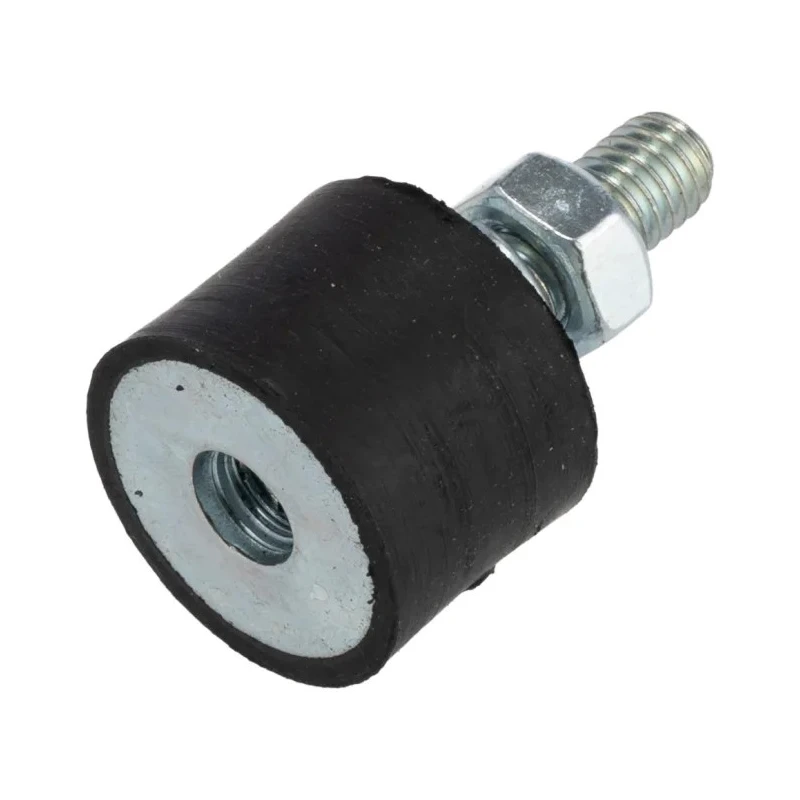FIBET M6 x 18 mm Anti-Vibration Mount Male to Female Bobbin with 43.8 daN Compression, 20 mm OD, 33 mm Height 2015VD18-60