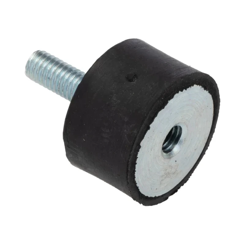 FIBET M6 x 18 mm Male to Female Bobbin Anti-Vibration Mount with 87.6 daN Compression, 25 mm OD, 33 mm Height 2515VD18-60