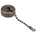 Amphenol Industrial MIL-DTL-5015 Male Dust Cap, Shell Size 16, IP66 Rated, Olive Drab Cadmium Finish Aluminium 97-60-16