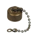 Amphenol Industrial MIL-DTL-5015 Male Dust Cap, Shell Size 16, IP66 Rated, Olive Drab Cadmium Finish Aluminium 97-60-16