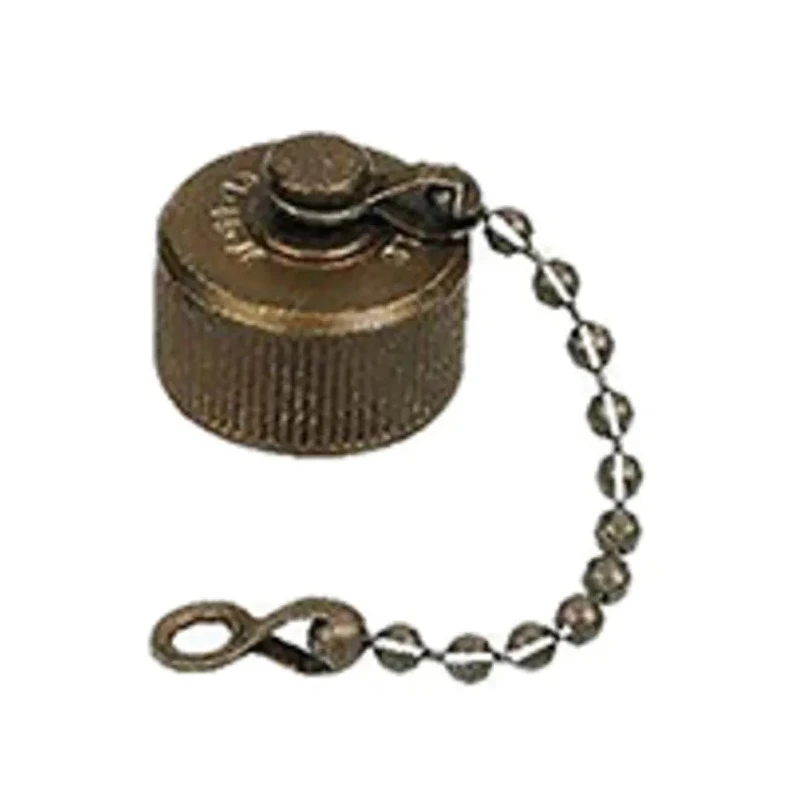 Amphenol Industrial MIL-DTL-5015 Male Dust Cap, Shell Size 16, IP66 Rated, Olive Drab Cadmium Finish Aluminium 97-60-16