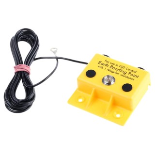 RS PRO ESD Earth Bonding Box with 10 mm Stud and 4 mm Socket 298-3941