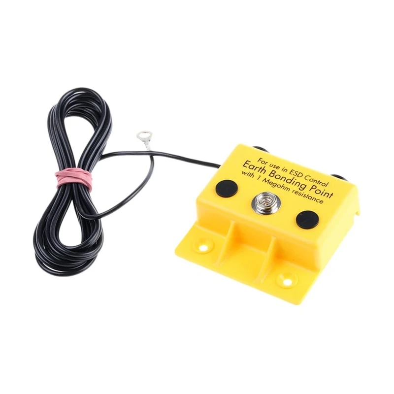 RS PRO ESD Earth Bonding Box with 10 mm Stud and 4 mm Socket 298-3941