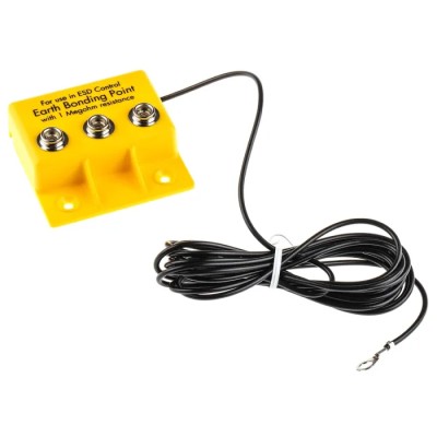 RS PRO ESD Earth Bonding Box with 3 x 10 mm Studs Compliant to EN 61340-5-1 RoHS United Kingdom 298-3957