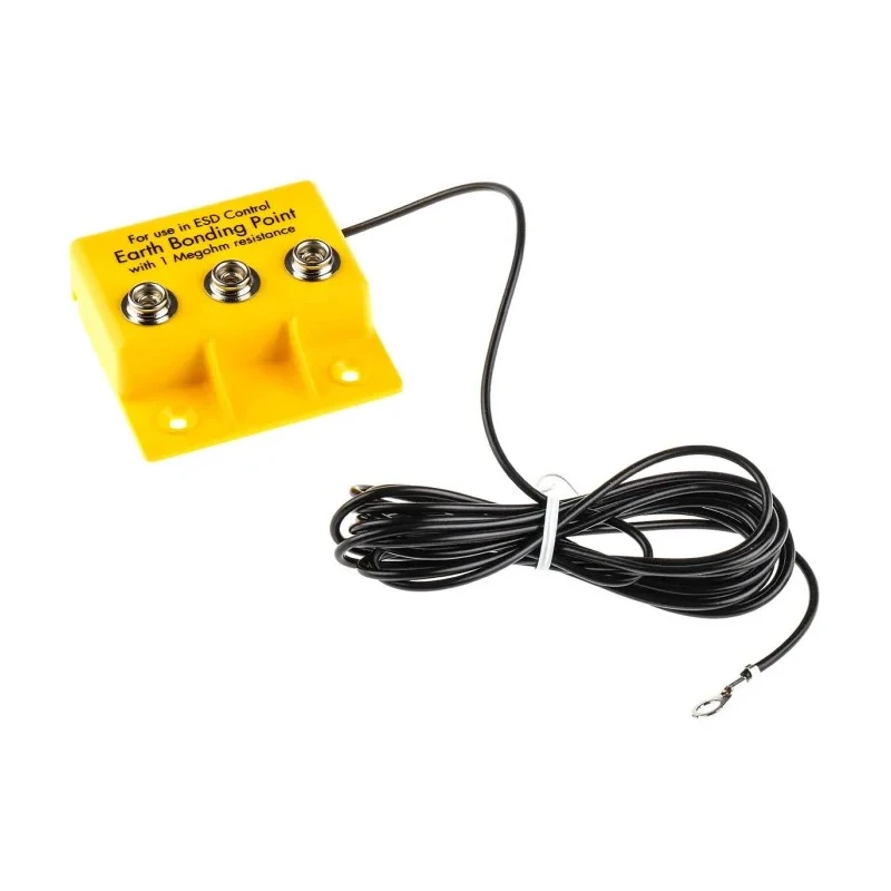 RS PRO ESD Earth Bonding Box with 3 x 10 mm Studs Compliant to EN 61340-5-1 RoHS United Kingdom 298-3957