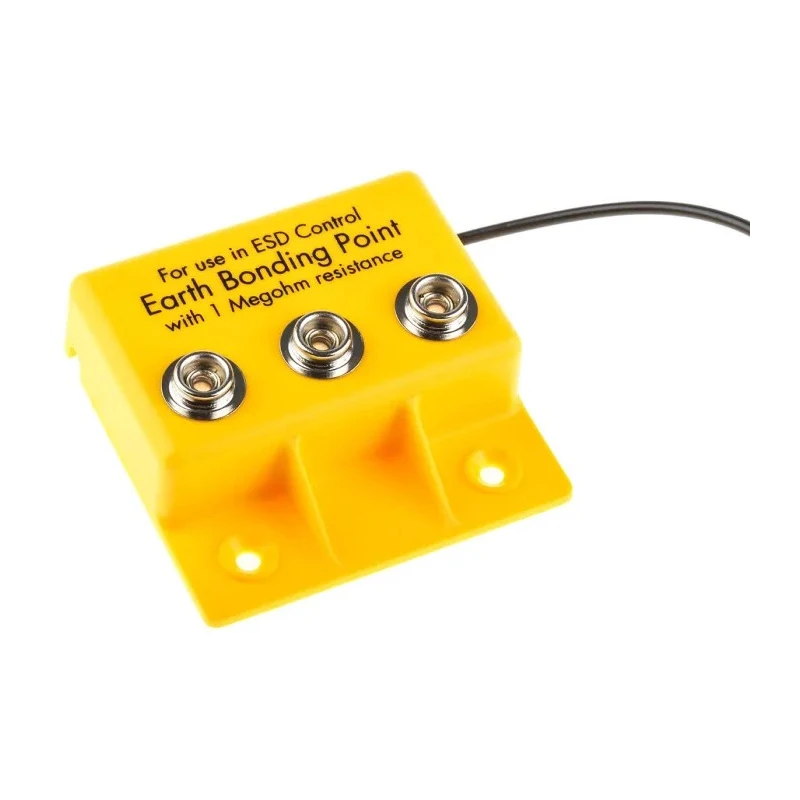 RS PRO ESD Earth Bonding Box with 3 x 10 mm Studs Compliant to EN 61340-5-1 RoHS United Kingdom 298-3957